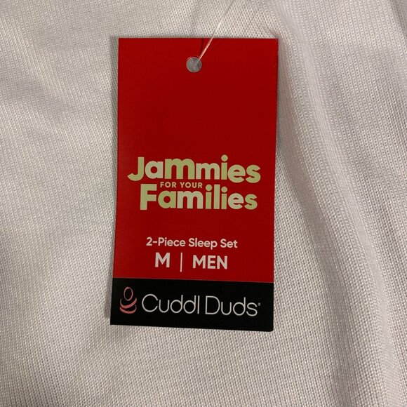 Cuddl Duds Mens Papa Elf Christmas Pajama Top Size M Polyester & Spandex Green & - Picture 4 of 10